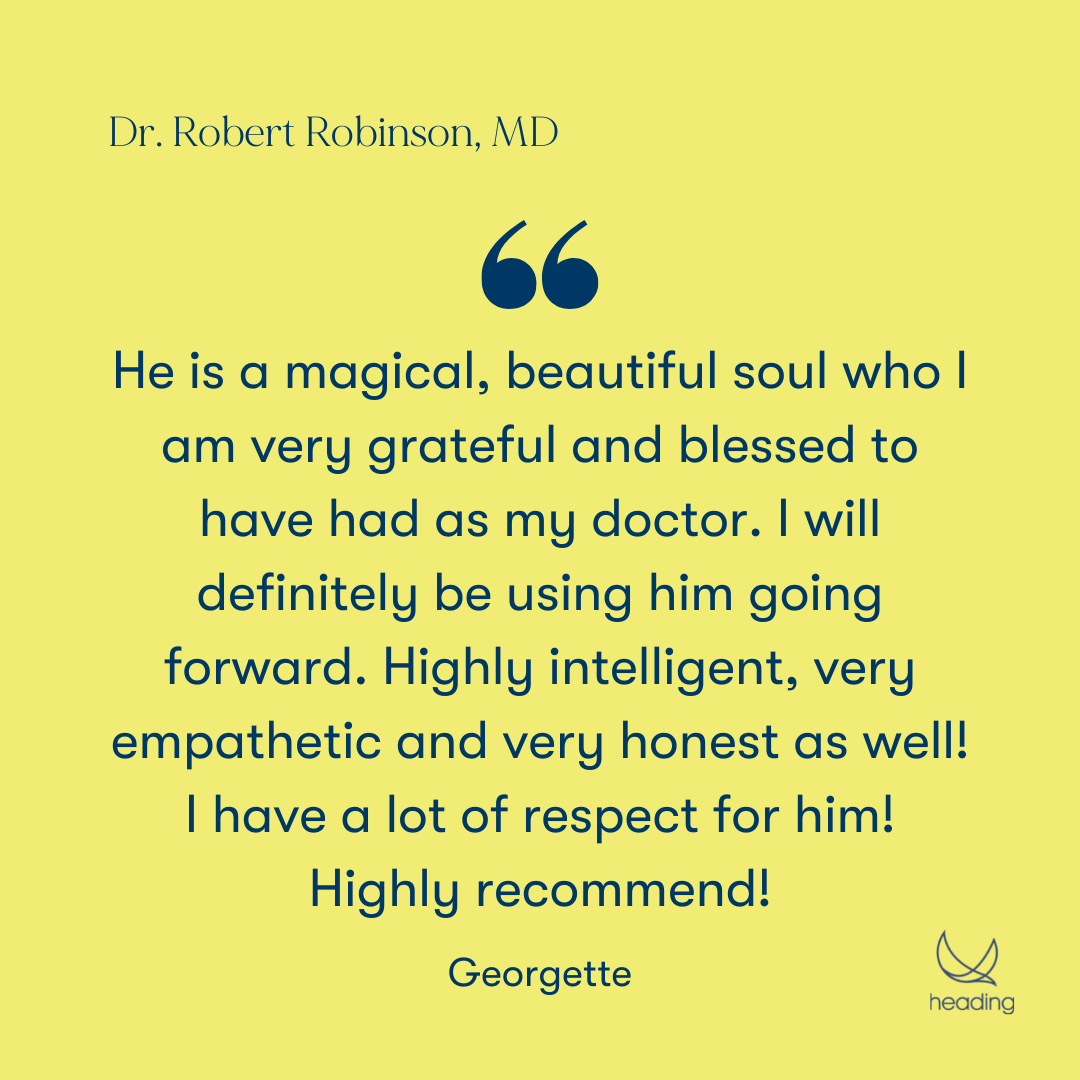 "He is a magical, beautiful soul who I am very grateful and blessed to have had as my doctor. I will definitely be using him going forward. Highly intelligent, very empathetic and very honest as well! I have a lot of respect for him! Highly recommend!" -Georgette
